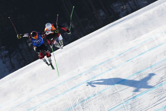 2018 Winter Olympics. Freestyle skiing. Men. Ski cross