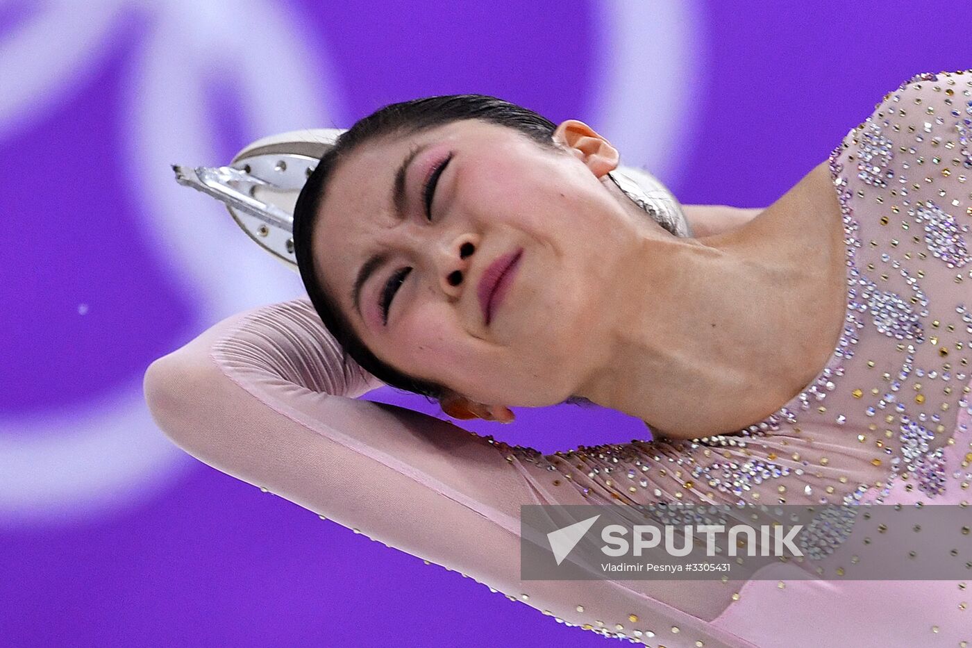 2018 Winter Olympics. Figure skating. Women. Short program