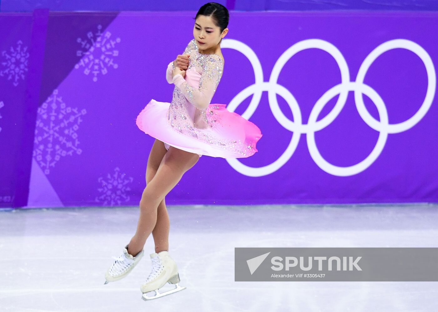 2018 Winter Olympics. Figure skating. Women. Short program