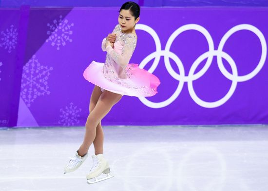 2018 Winter Olympics. Figure skating. Women. Short program