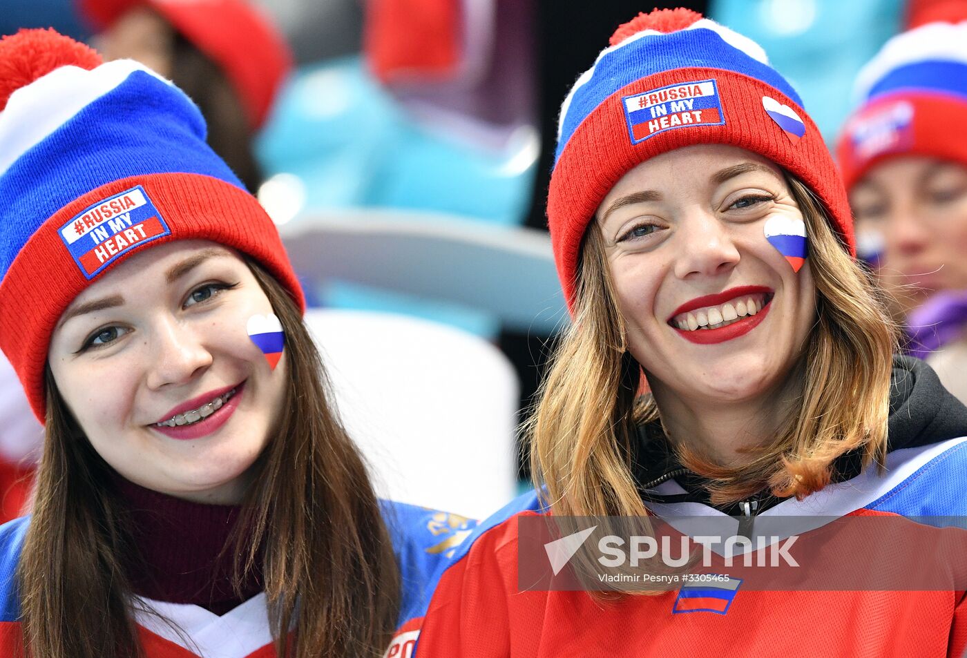 2018 Winter Olympics. Ice hockey. Men. Russia vs. Norway