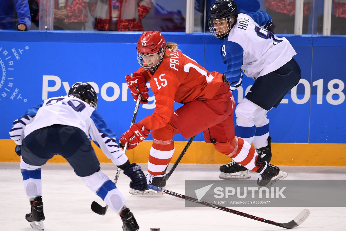 2018 Winter Olympics. Ice hockey. Women. Bronze medal match