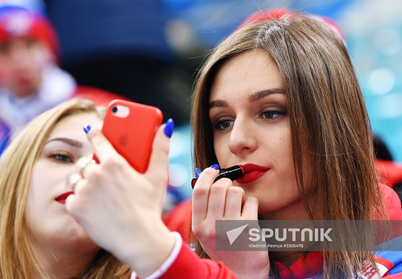 2018 Winter Olympics. Ice hockey. Men. Russia vs. Norway