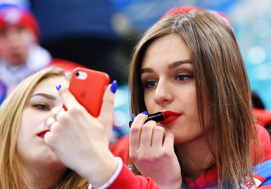 2018 Winter Olympics. Ice hockey. Men. Russia vs. Norway