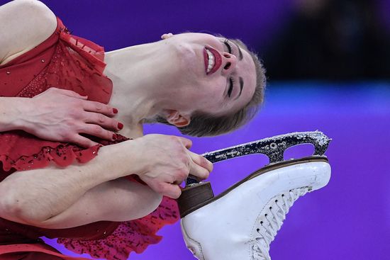 2018 Winter Olympics. Figure skating. Women. Short program