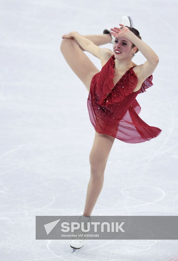 2018 Winter Olympics. Figure skating. Women. Short program