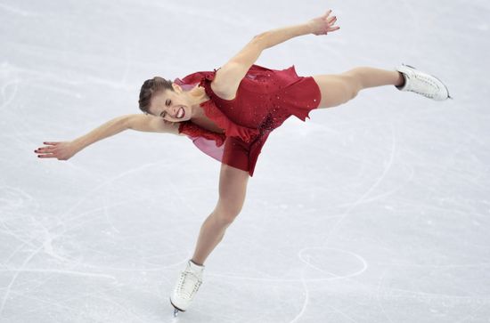 2018 Winter Olympics. Figure skating. Women. Short program