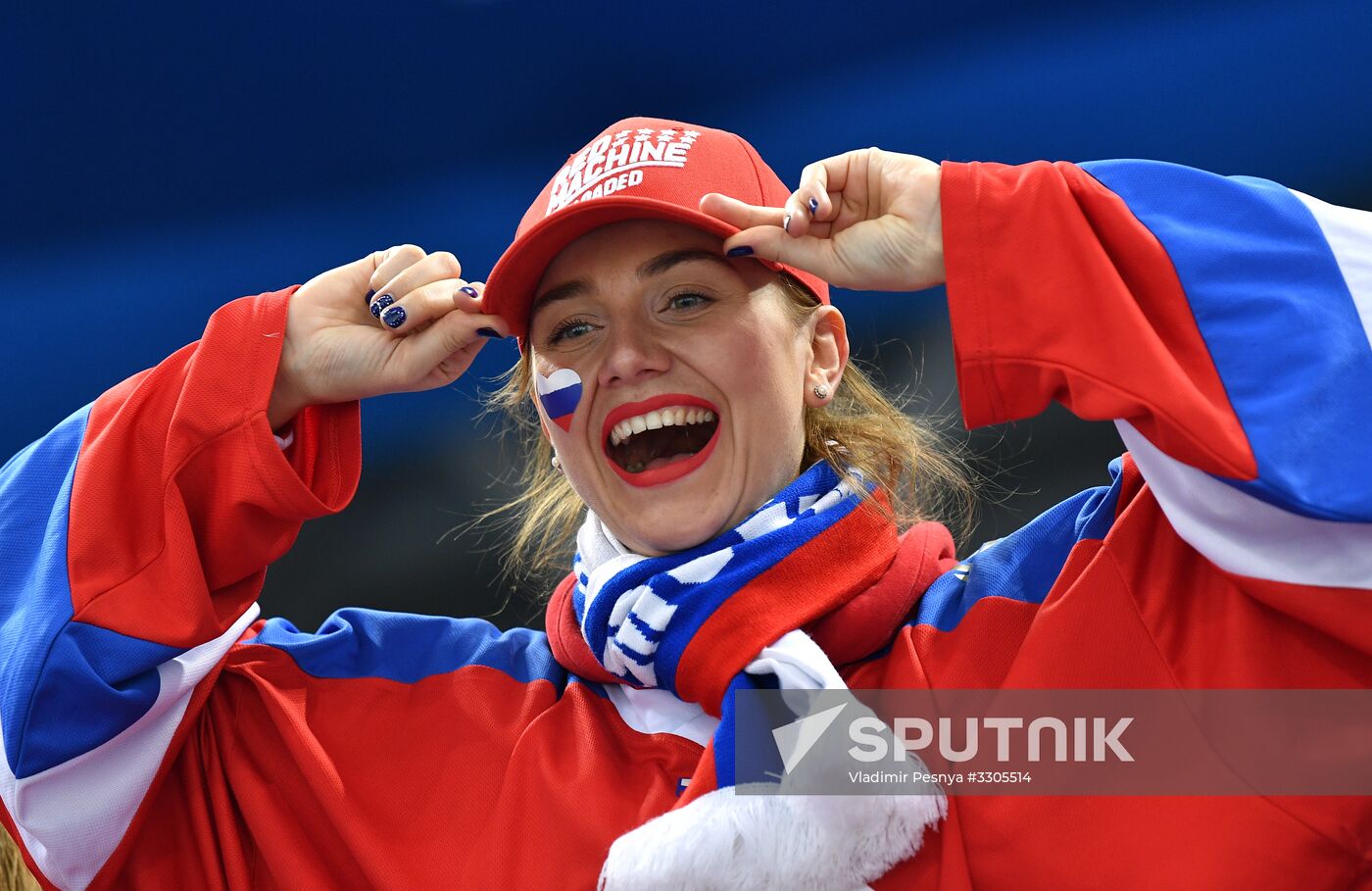 2018 Winter Olympics. Ice hockey. Men. Russia vs. Norway