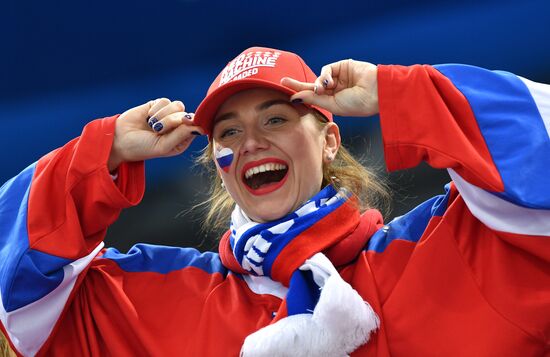 2018 Winter Olympics. Ice hockey. Men. Russia vs. Norway