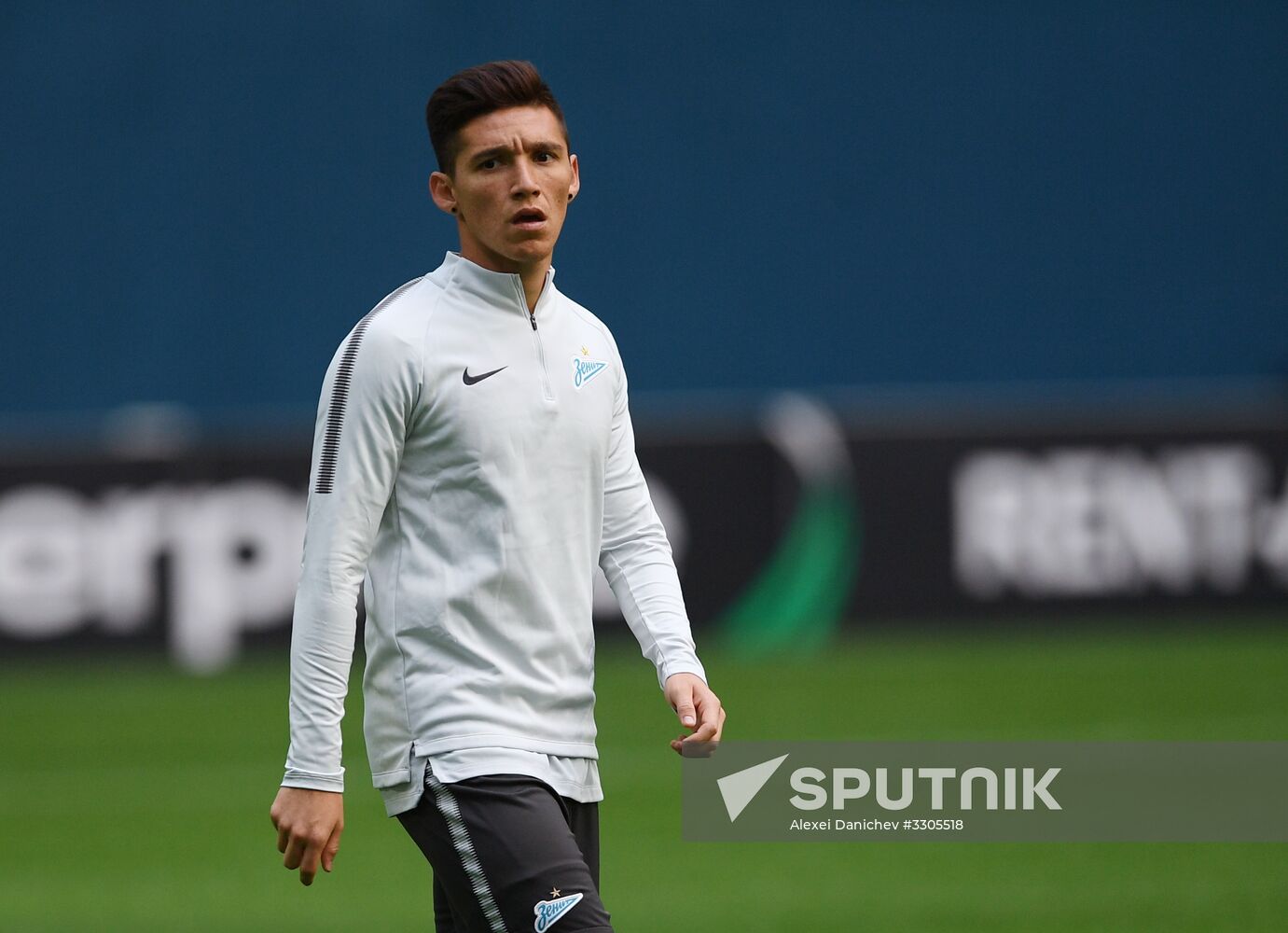 Football. UEFA Europa League. FC Zenit holds training session