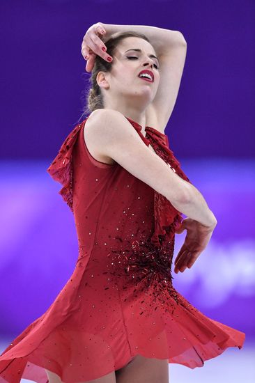 2018 Winter Olympics. Figure skating. Women. Short program