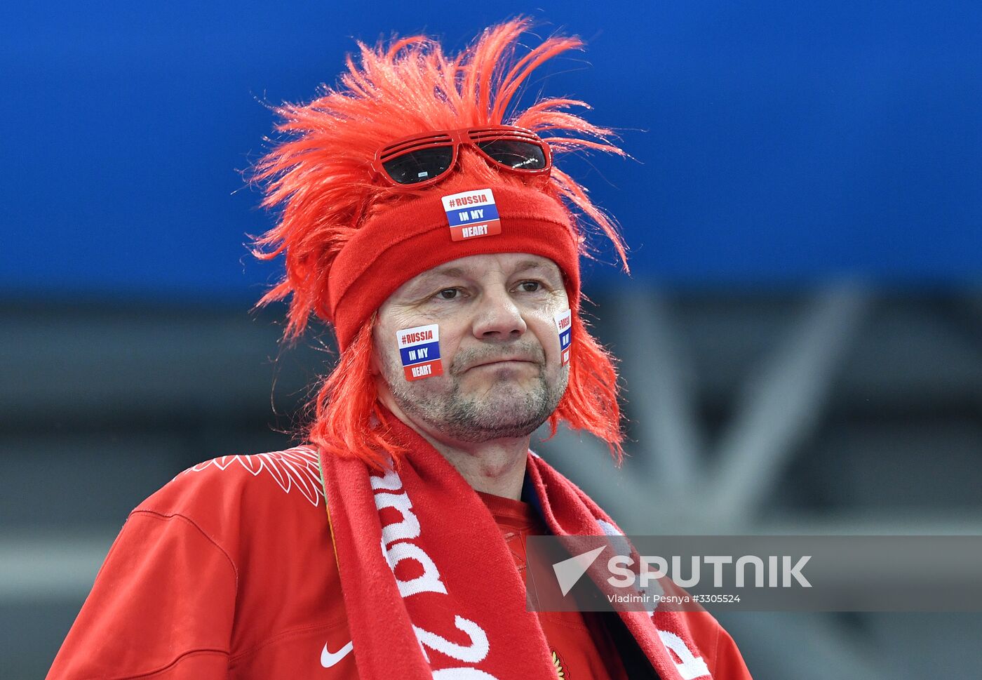 2018 Winter Olympics. Ice hockey. Men. Russia vs. Norway
