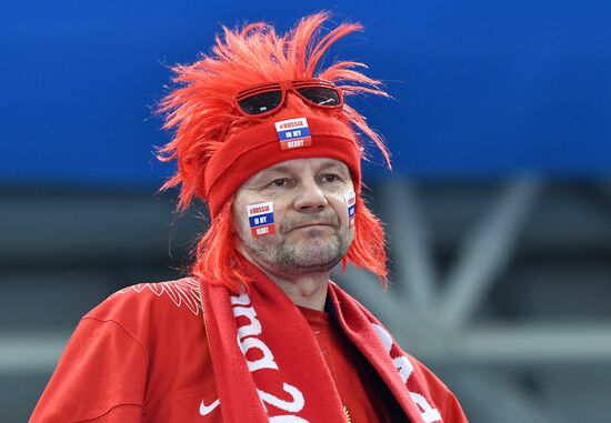 2018 Winter Olympics. Ice hockey. Men. Russia vs. Norway