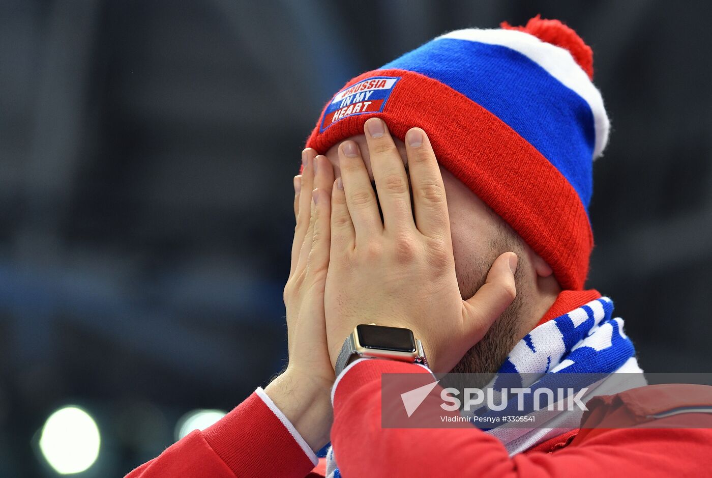 2018 Winter Olympics. Ice hockey. Men. Russia vs. Norway