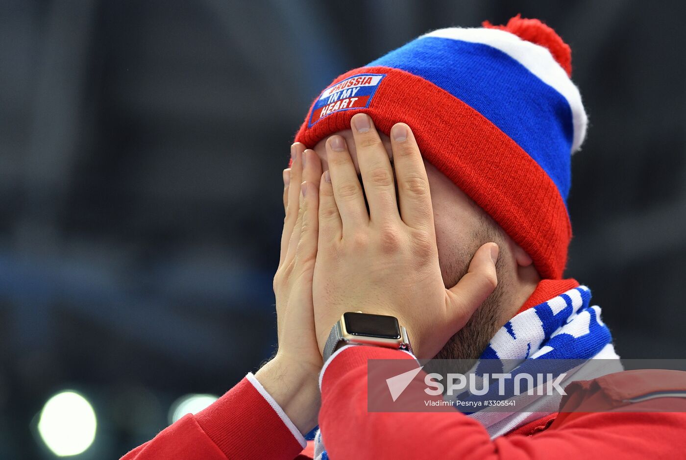2018 Winter Olympics. Ice hockey. Men. Russia vs. Norway