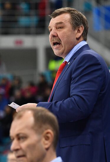 2018 Winter Olympics. Ice hockey. Men. Russia vs. Norway