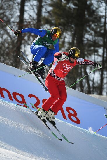 2018 Winter Olympics. Freestyle skiing. Men. Ski cross