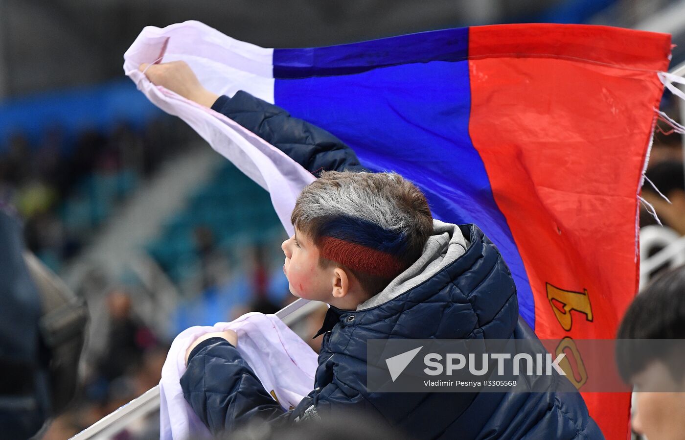 2018 Winter Olympics. Ice hockey. Men. Russia vs. Norway