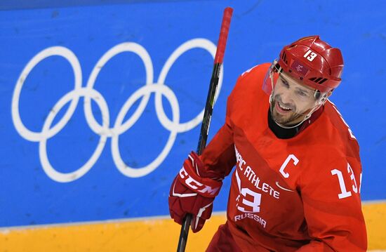 2018 Winter Olympics. Ice hockey. Men. Russia vs. Norway