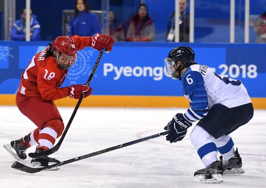 2018 Winter Olympics. Ice hockey. Women. Bronze medal match