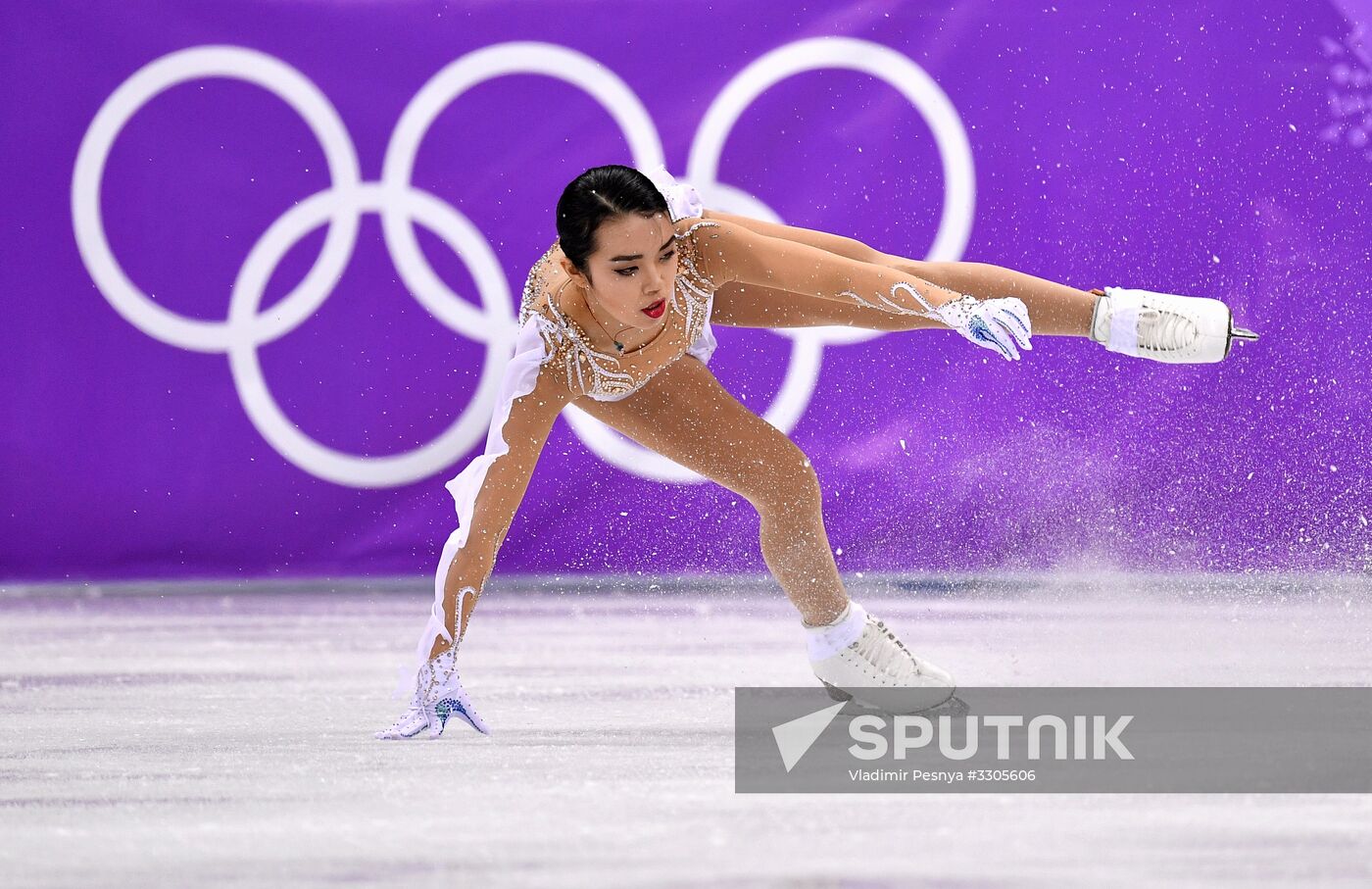 2018 Winter Olympics. Figure skating. Women. Short program