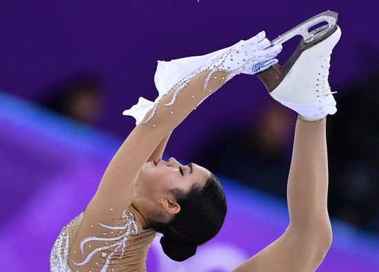2018 Winter Olympics. Figure skating. Women. Short program