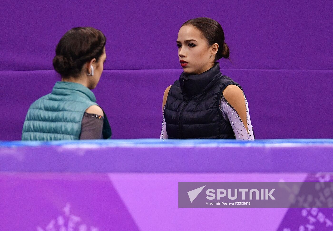 2018 Winter Olympics. Figure skating. Women. Short program