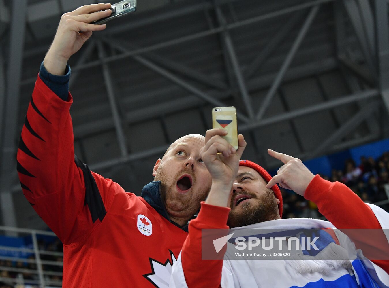 2018 Winter Olympics. Ice hockey. Men. Russia vs. Norway
