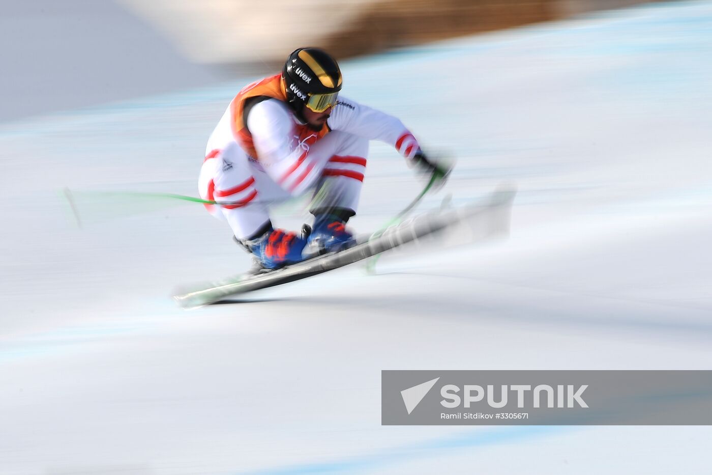 2018 Winter Olympics. Freestyle skiing. Men. Ski cross