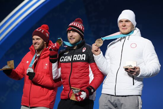 2018 Winter Olympics. Award ceremony. Day twelve