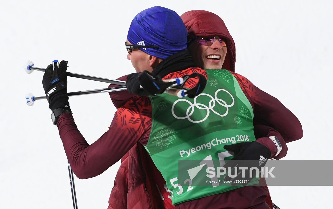 2018 Winter Olympics. Cross-country skiing. Men. Team sprint