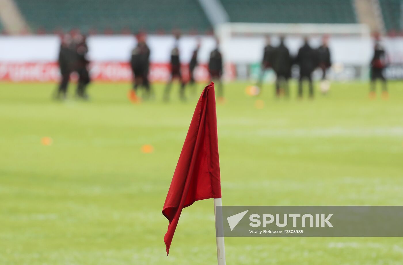 UEFA Europa League. Nice holds training session