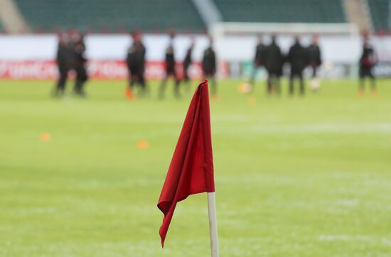 UEFA Europa League. Nice holds training session