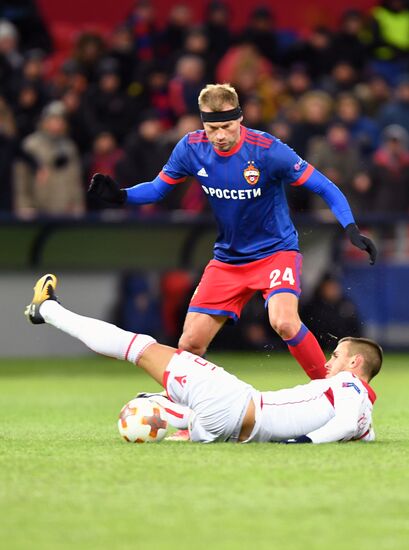 Football. UEFA Europa League. CSKA vs. Crvena Zvezda