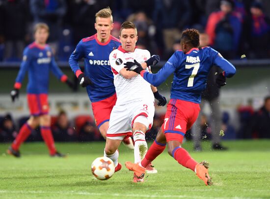 Football. UEFA Europa League. CSKA vs. Crvena Zvezda