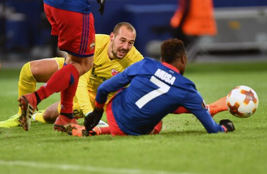 Football. UEFA Europa League. CSKA vs. Crvena Zvezda