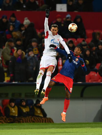 Football. UEFA Europa League. CSKA vs. Crvena Zvezda