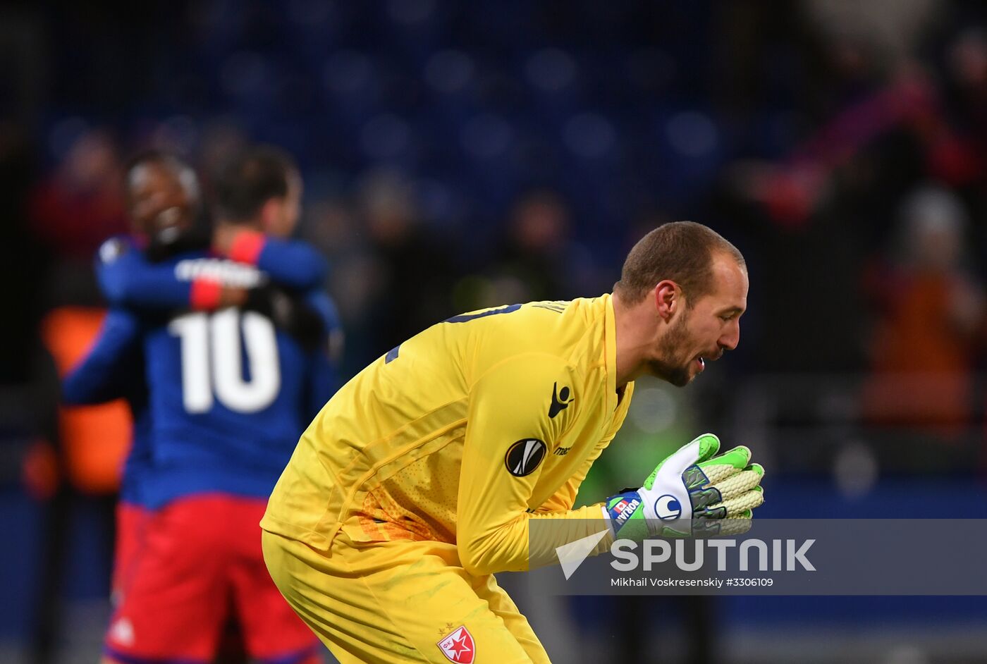 Football. UEFA Europa League. CSKA vs. Crvena Zvezda