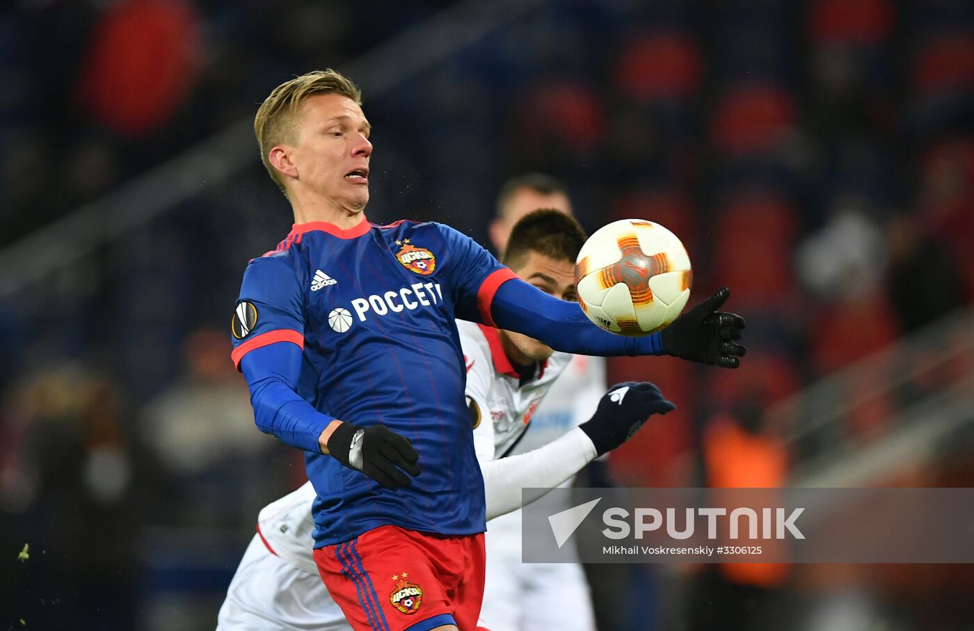 Football. UEFA Europa League. CSKA vs. Crvena Zvezda