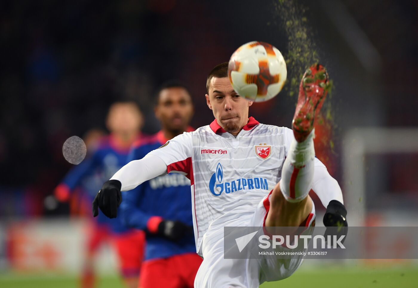 Football. UEFA Europa League. CSKA vs. Crvena Zvezda