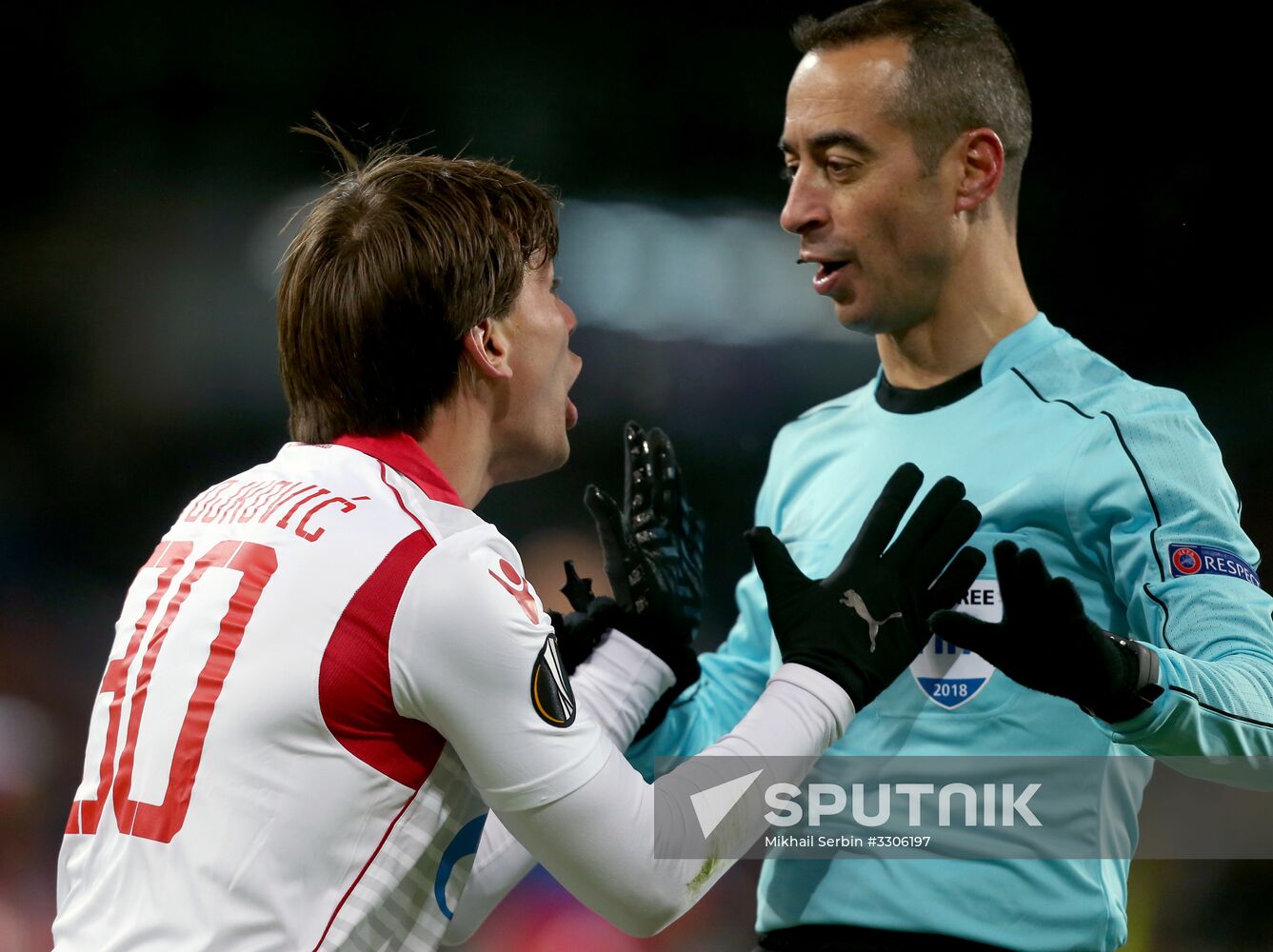 Football. UEFA Europa League. CSKA vs. Crvena Zvezda