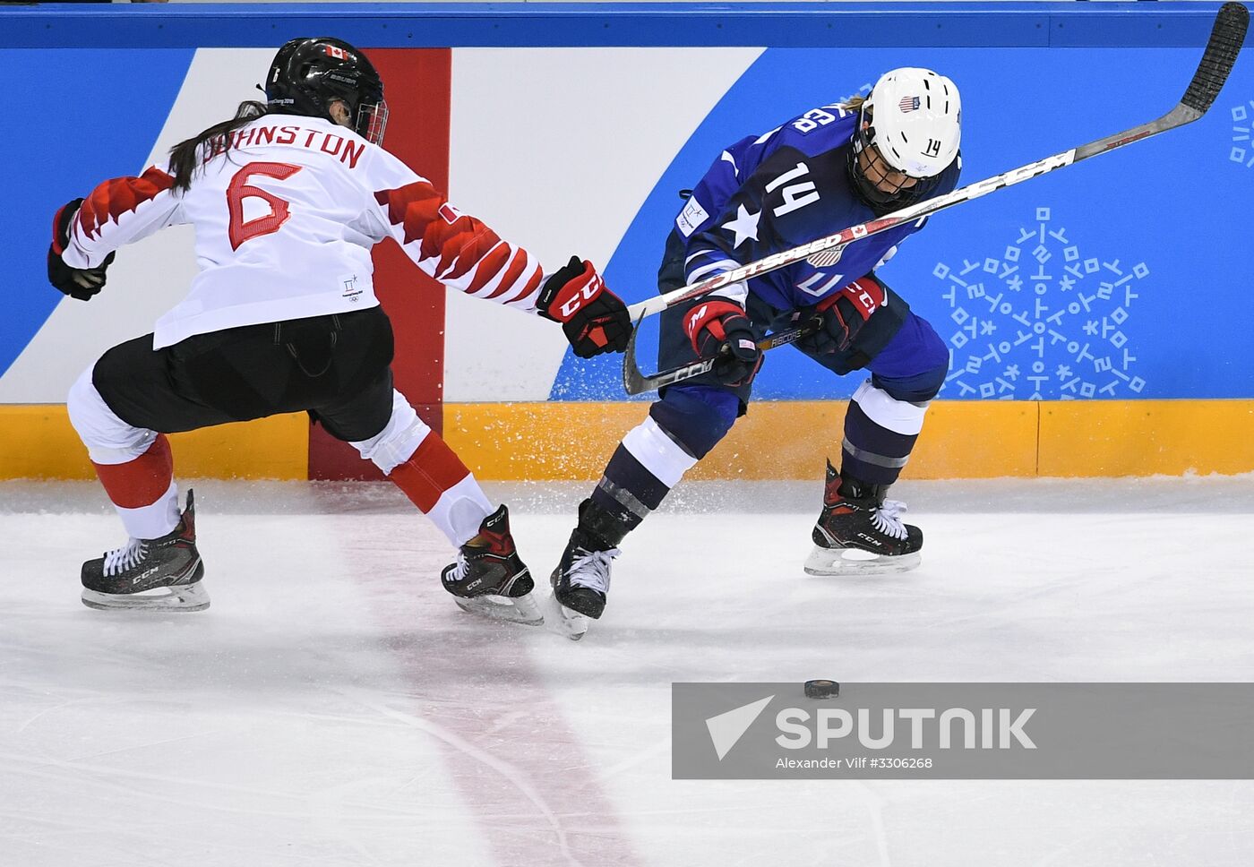 2018 Winter Olympics. Ice hockey. Women. Finals