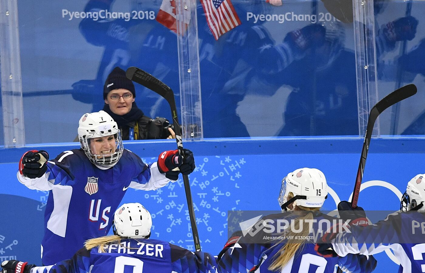 2018 Winter Olympics. Ice hockey. Women. Finals