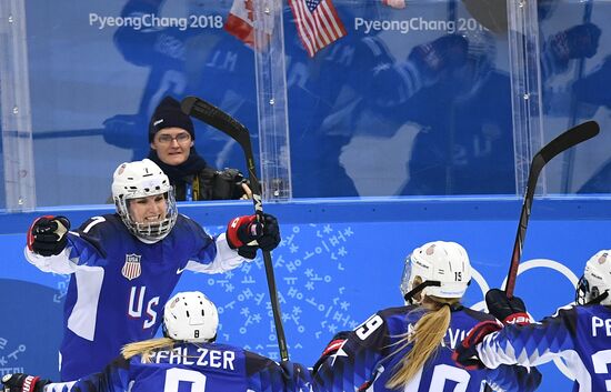 2018 Winter Olympics. Ice hockey. Women. Finals
