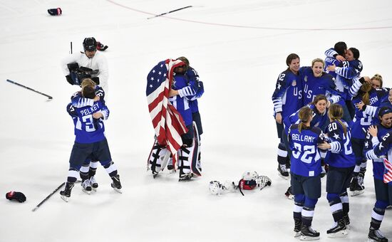 2018 Winter Olympics. Ice hockey. Women. Finals