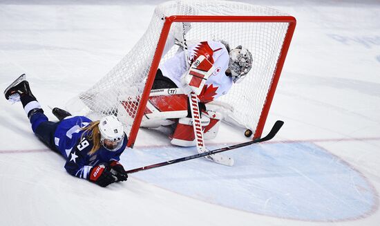 2018 Winter Olympics. Ice hockey. Women. Finals