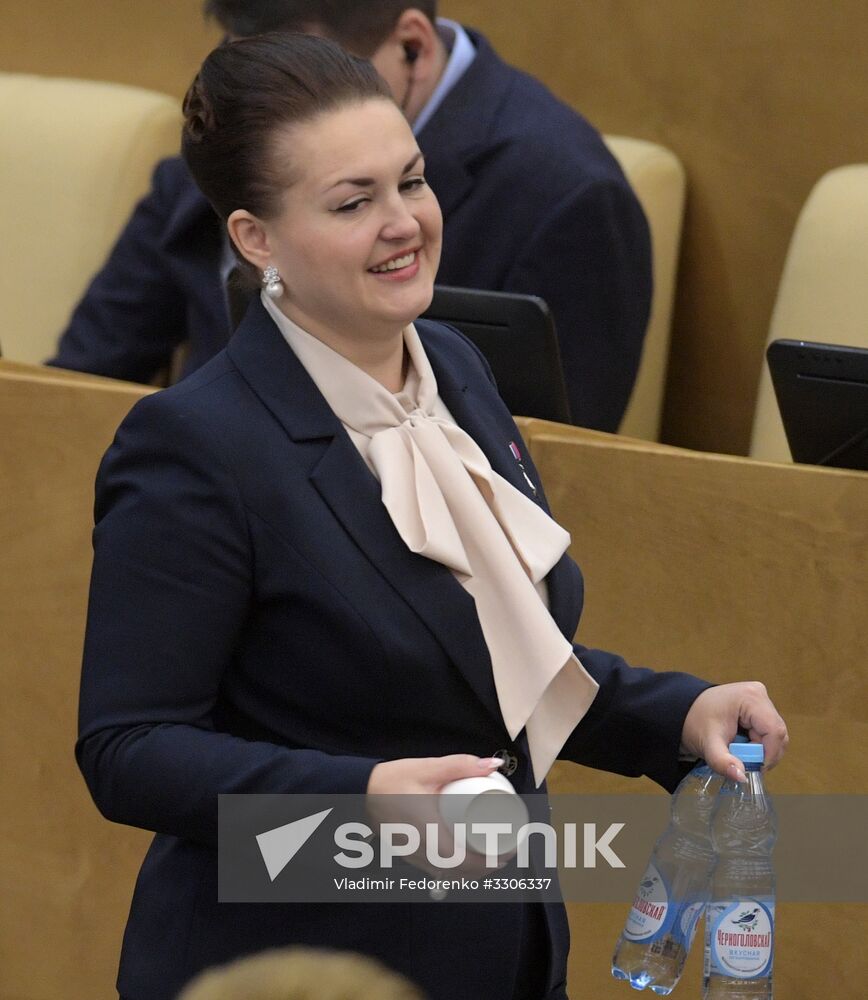 State Duma plenary meeting