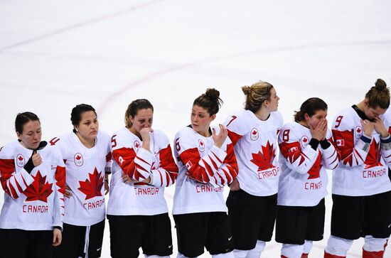 2018 Winter Olympics. Ice Hockey. Women. Final
