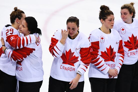 2018 Winter Olympics. Ice hockey. Women. Final