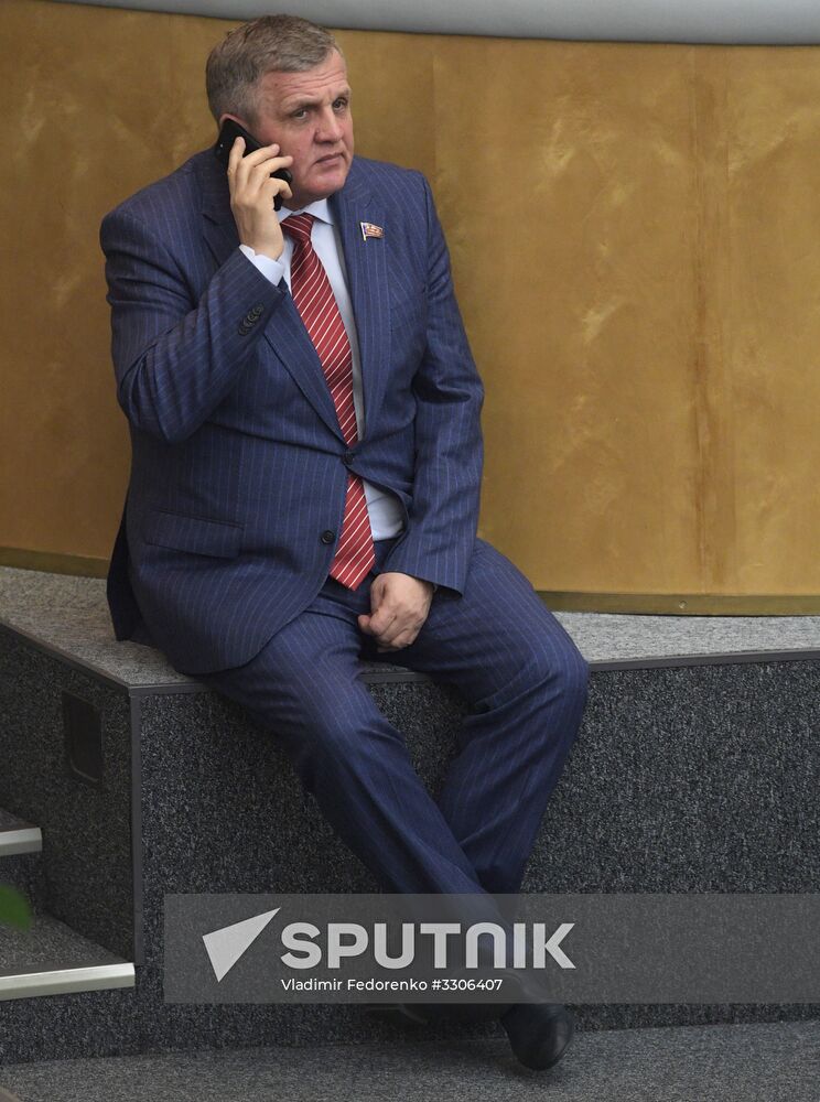 State Duma plenary meeting